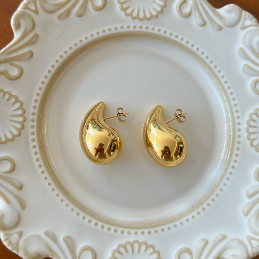 Bottega Veneta Chunky Drop Earrings - Picture 4 of 9